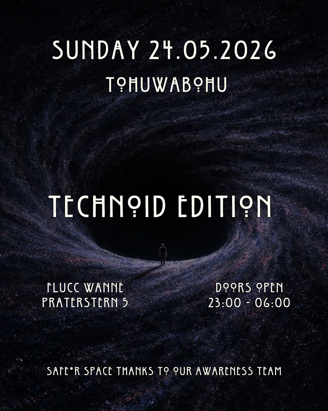 Flyer of Tohuwabohu - Technoid Edition