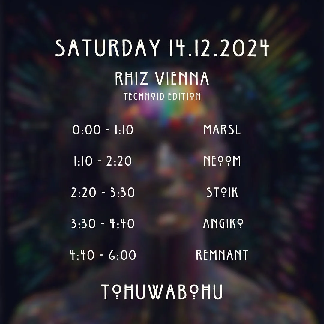 Lineup of Tohuwabohu - Technoid Edition