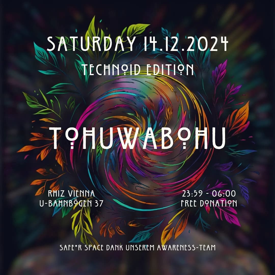 Flyer of Tohuwabohu - Technoid Edition
