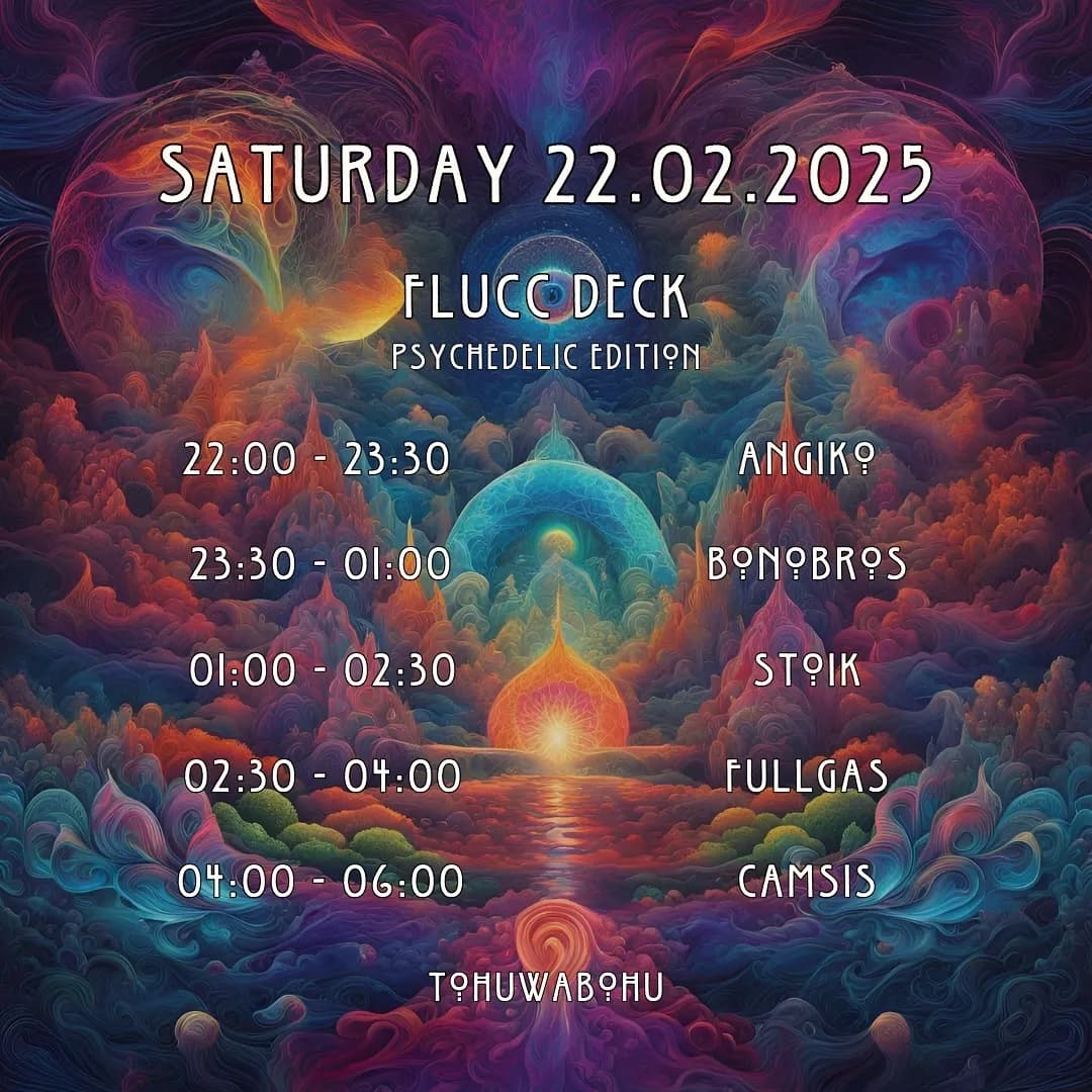 Lineup of Tohuwabohu - Psychedelic Edition